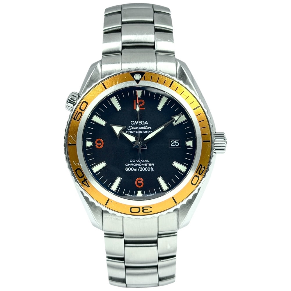 Omega Seamaster Planet Ocean 42 mm Pre-Owned Herrenuhr - 2209.50.00