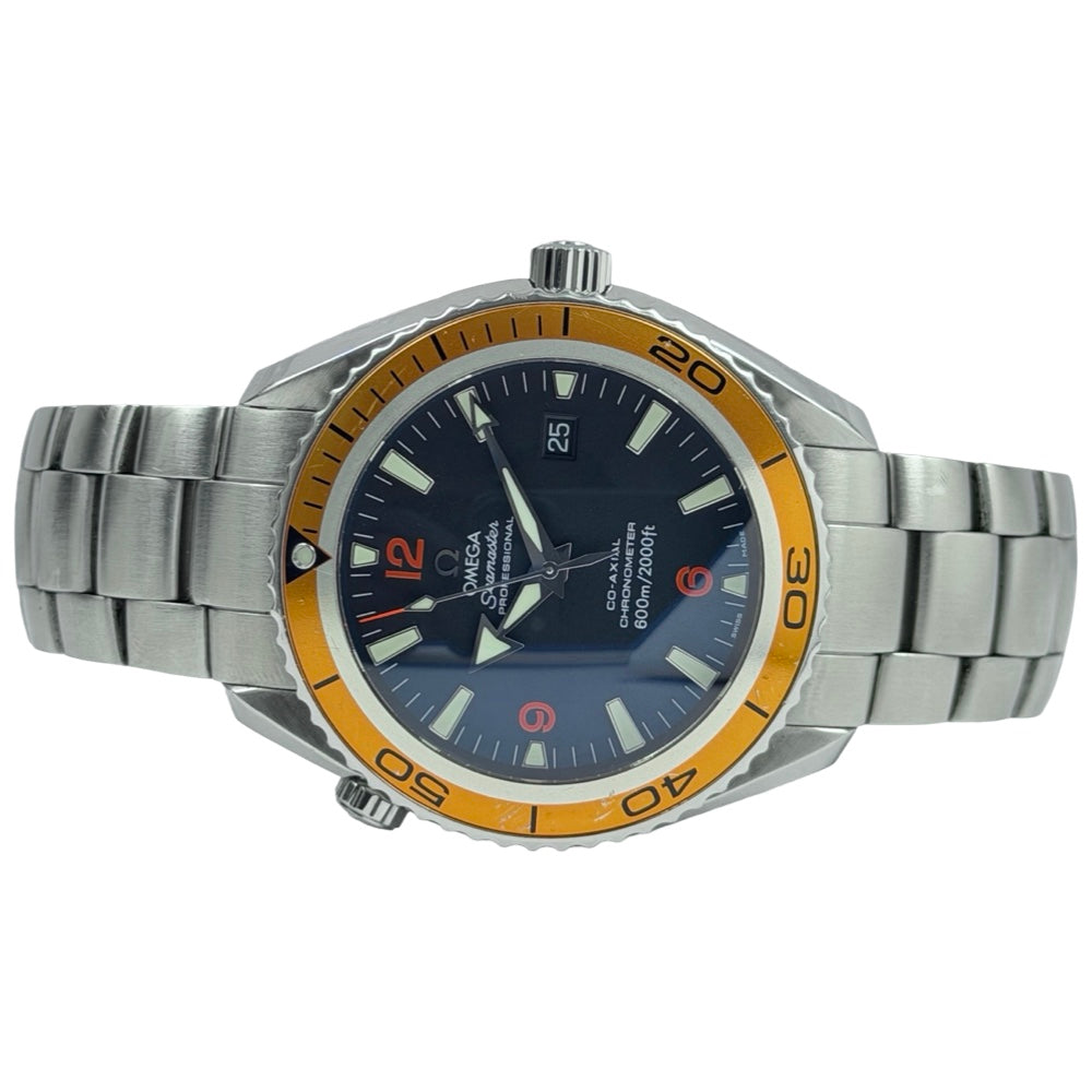 Omega Seamaster Planet Ocean 42 mm Pre-Owned Herrenuhr - 2209.50.00