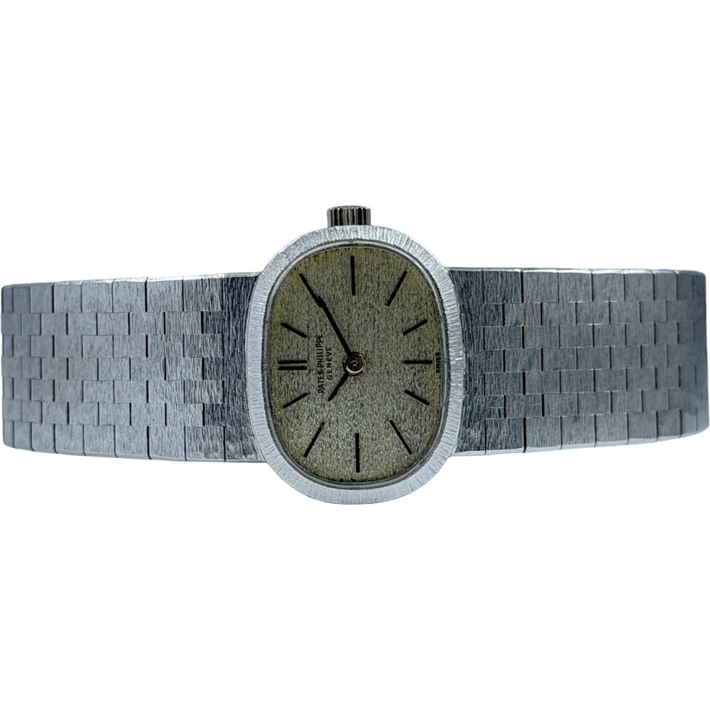 Patek Philippe Ellipse 18K Weissgold - 3373