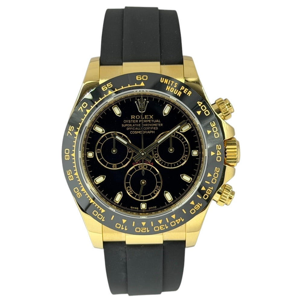 Rolex Cosmograph Daytona Gelbgold - 116518LN auf Stargold.ch erhältlich.