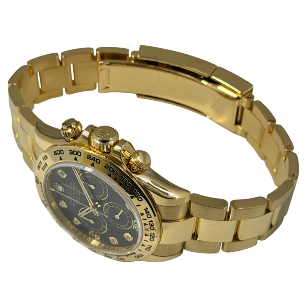 Rolex Cosmograph Daytona Schwarz Diamanten - 116508