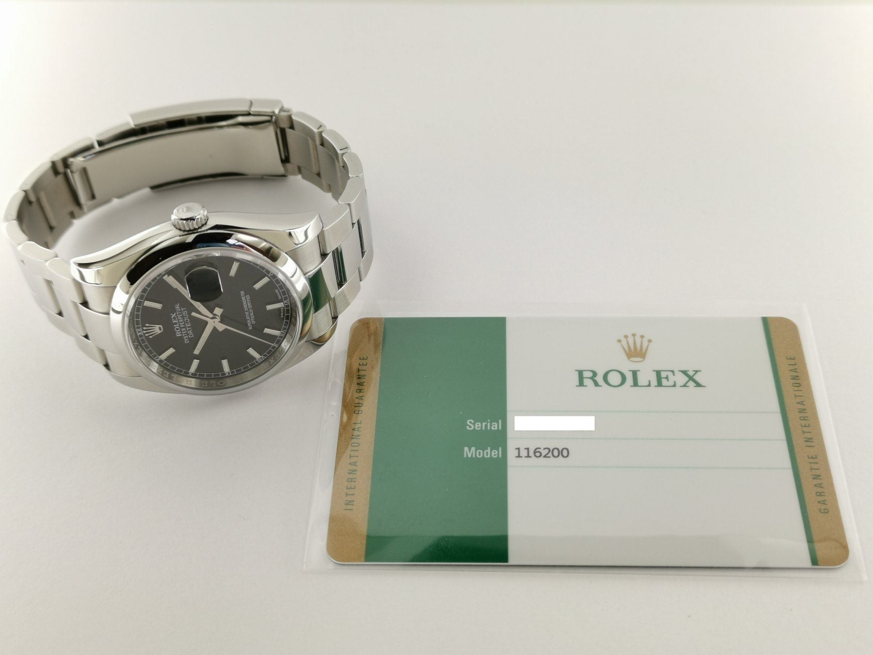 Rolex DateJuste 36 mm - 116200