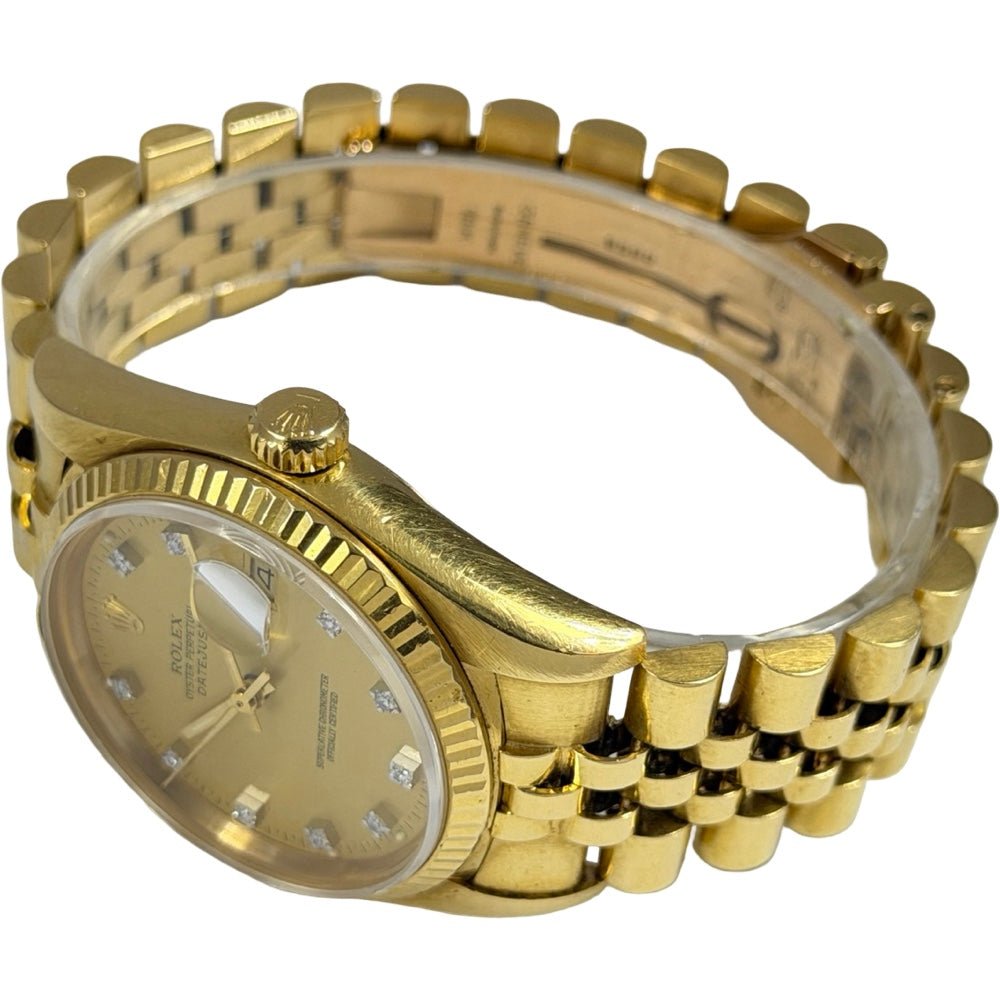 Rolex Datejust 18K Gold - 16018