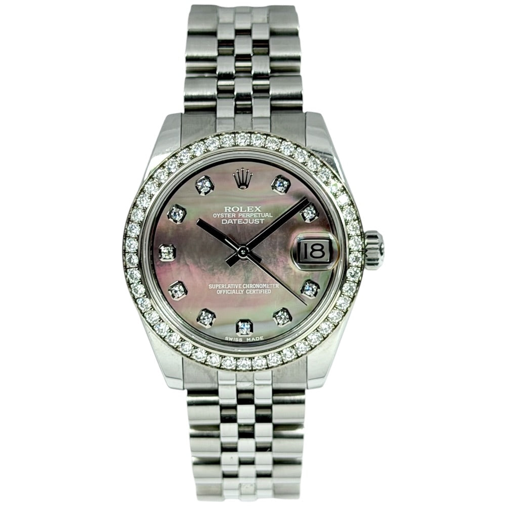 Rolex Datejust 31 Tahitian MOP Diamond - 178384 auf Stargold.ch erhältlich.