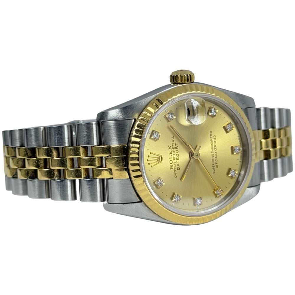 Rolex Datejust 31 mit Diamanten - 68273