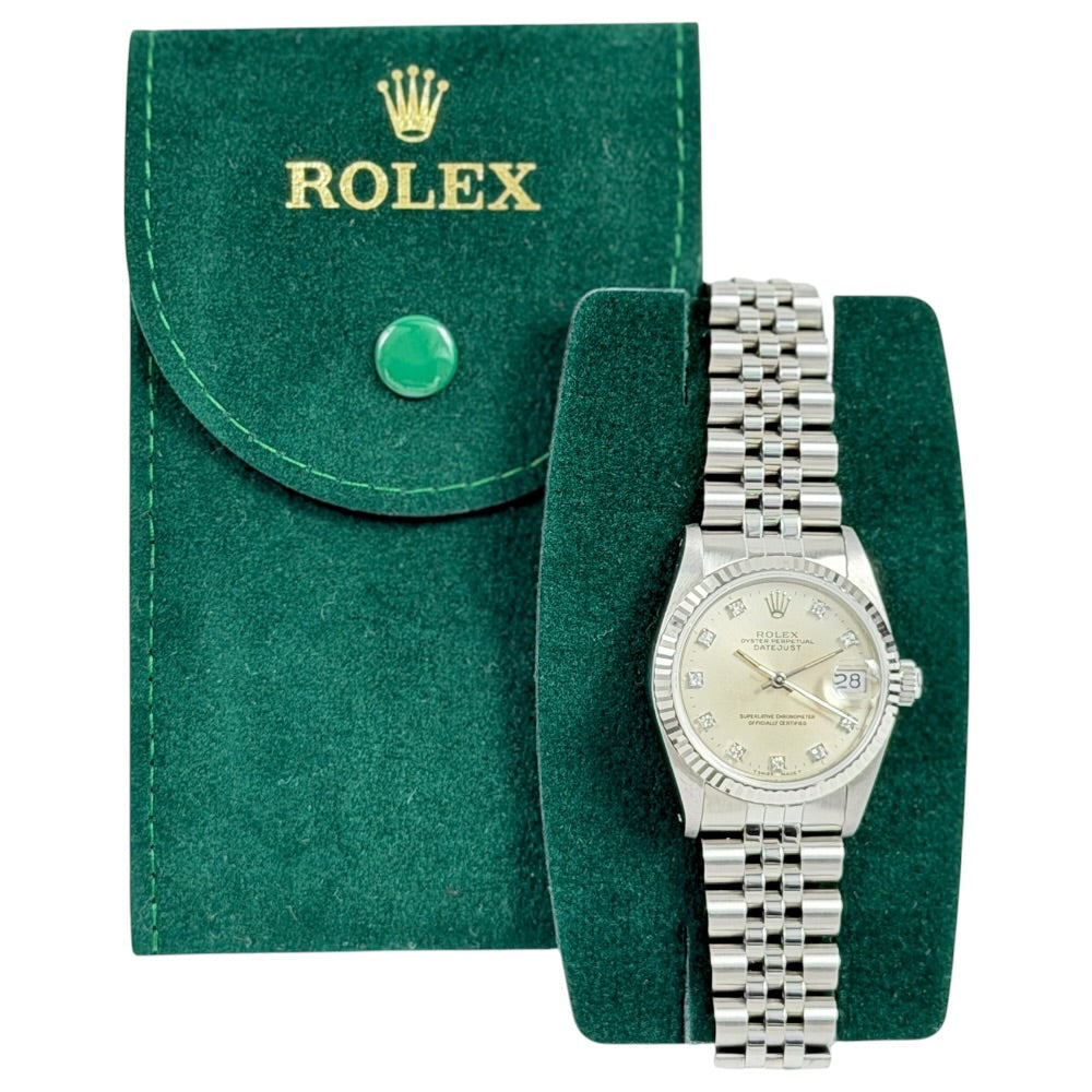 Rolex Datejust 31 mit Diamanten - 68274