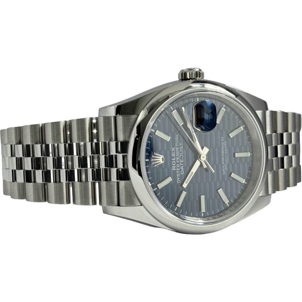 Rolex Datejust 36 Blue Fluted Motif - 126200