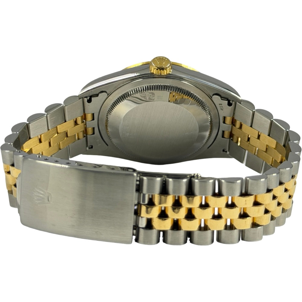Rolex Datejust 36 Champagne mit Diamanten - 16233