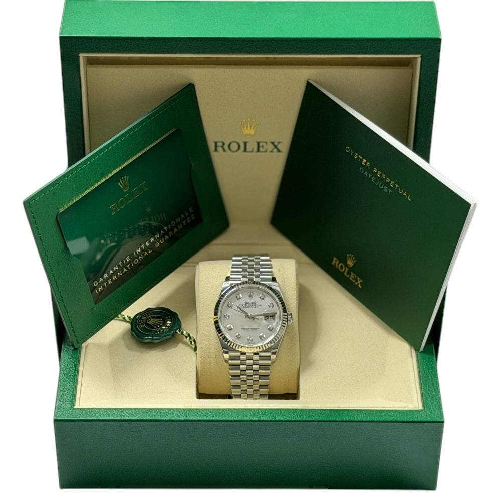 Rolex Datejust 36 MOP Diamanten - 126234