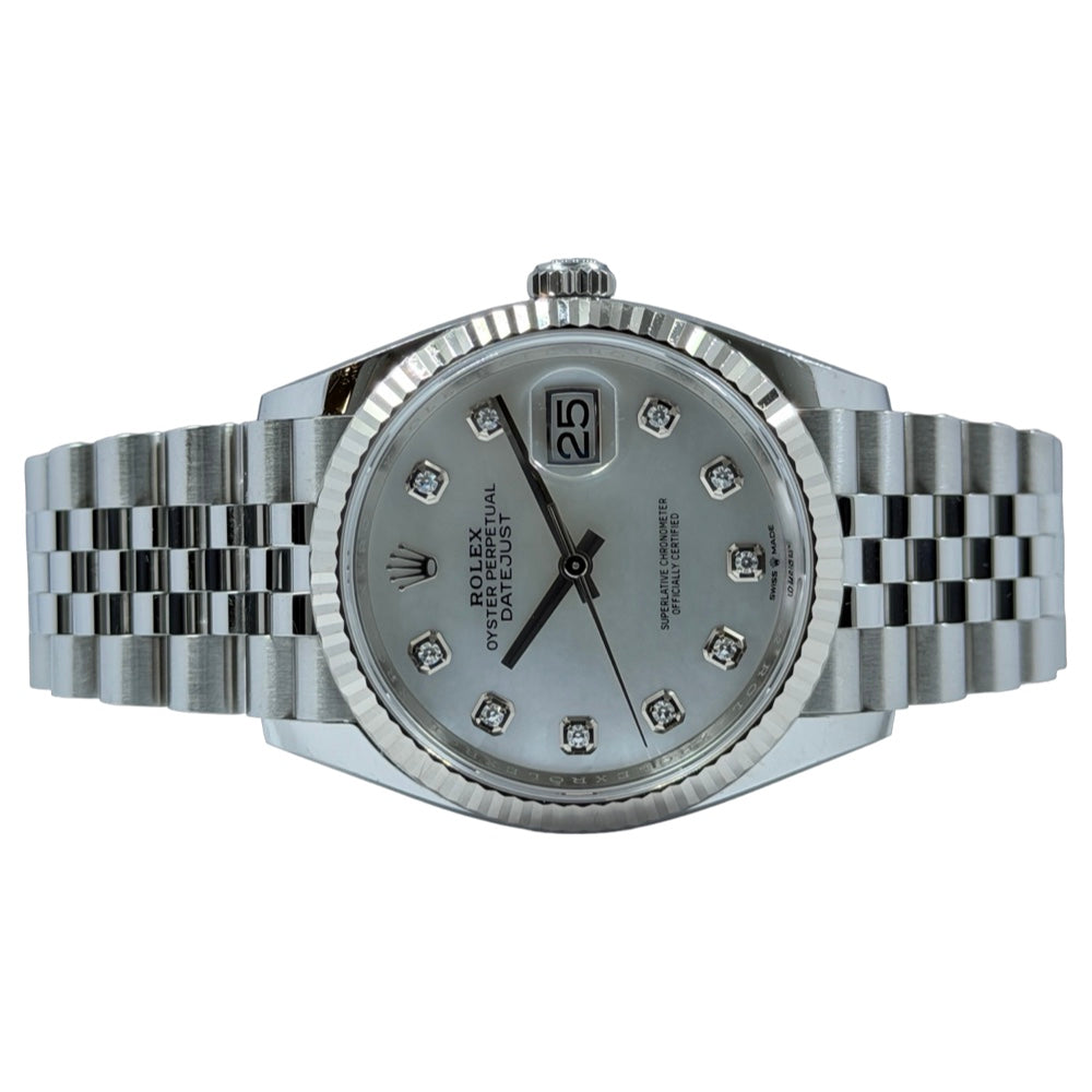 Rolex Datejust 36 MOP Diamanten - 126234