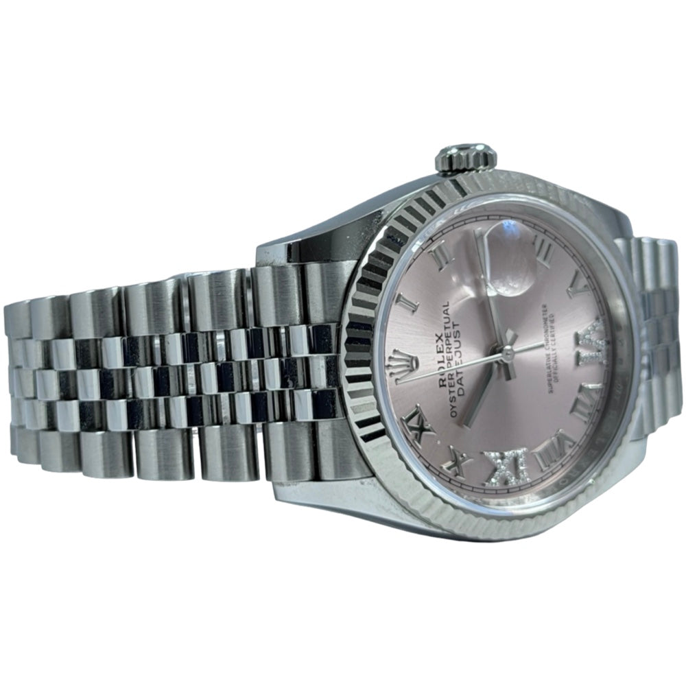 Rolex Datejust 36 Pink Diamanten - 126234