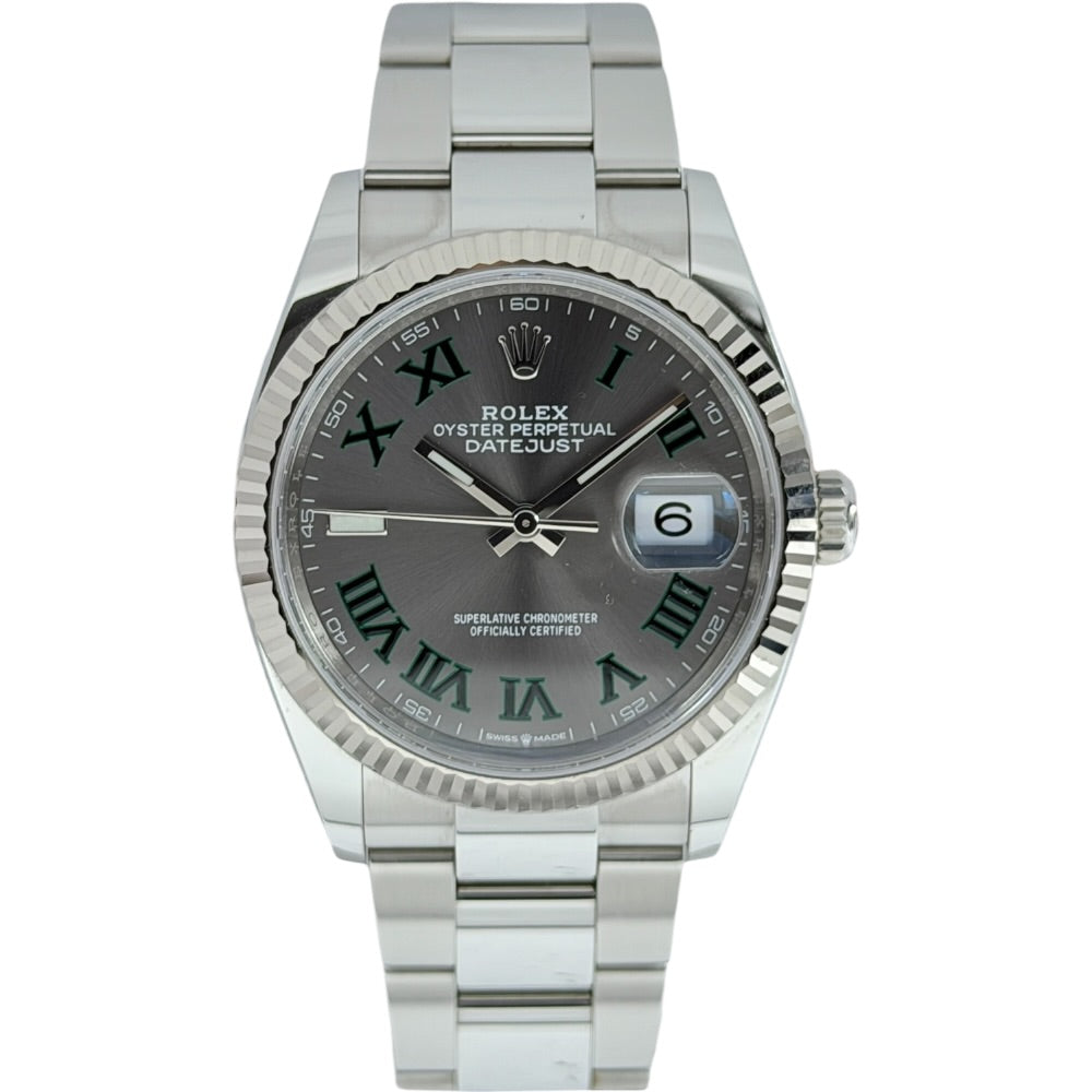 Rolex Datejust 36 Wimbledon - 126234 auf Stargold.ch erhältlich.
