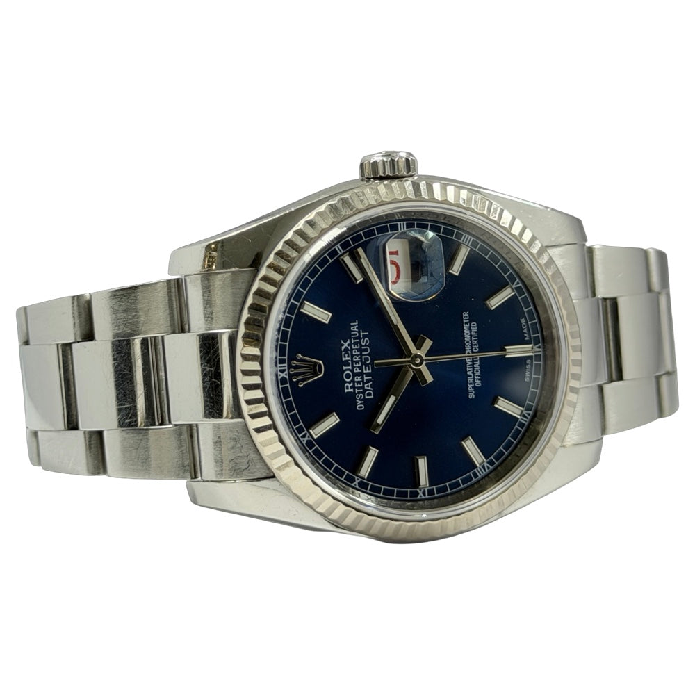Rolex Datejust 36 blau - 116234