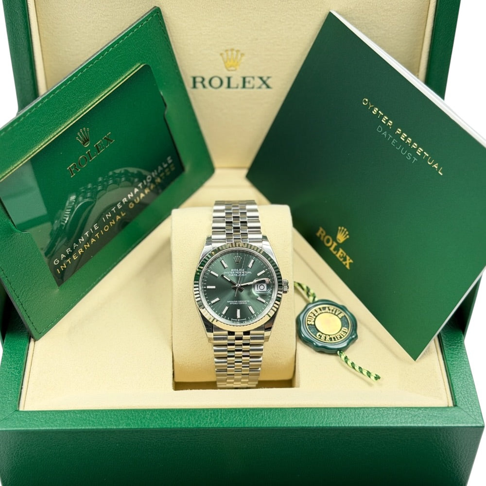 Rolex Datejust 36 grün - 126234