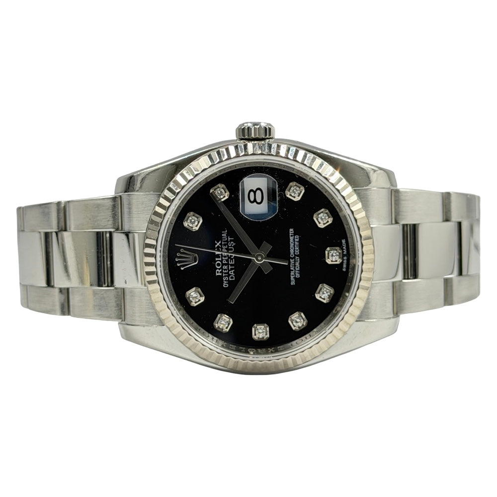 Rolex Datejust 36 mit Diamanten - 116234