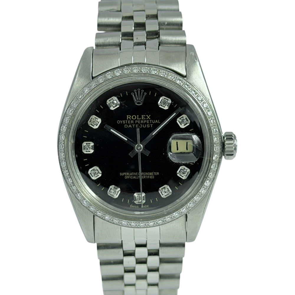 Rolex Datejust 36 mit Diamanten - 16014 auf Stargold.ch erhältlich.