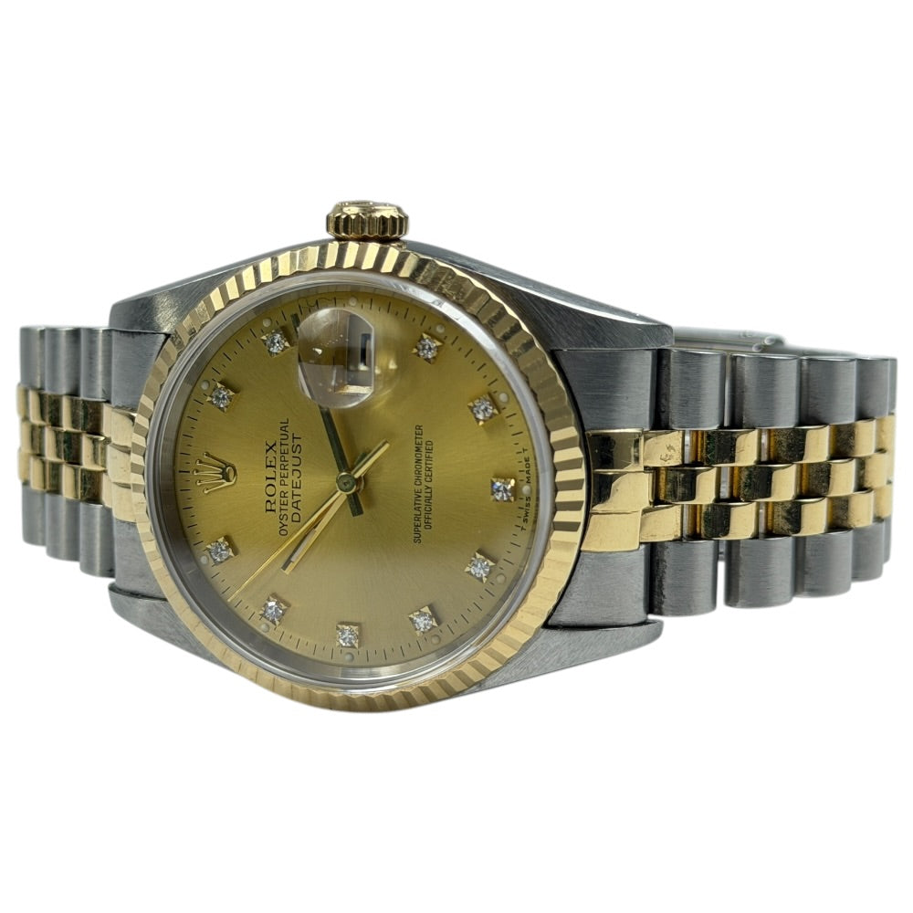 Rolex Datejust 36 mit Diamanten - 16233