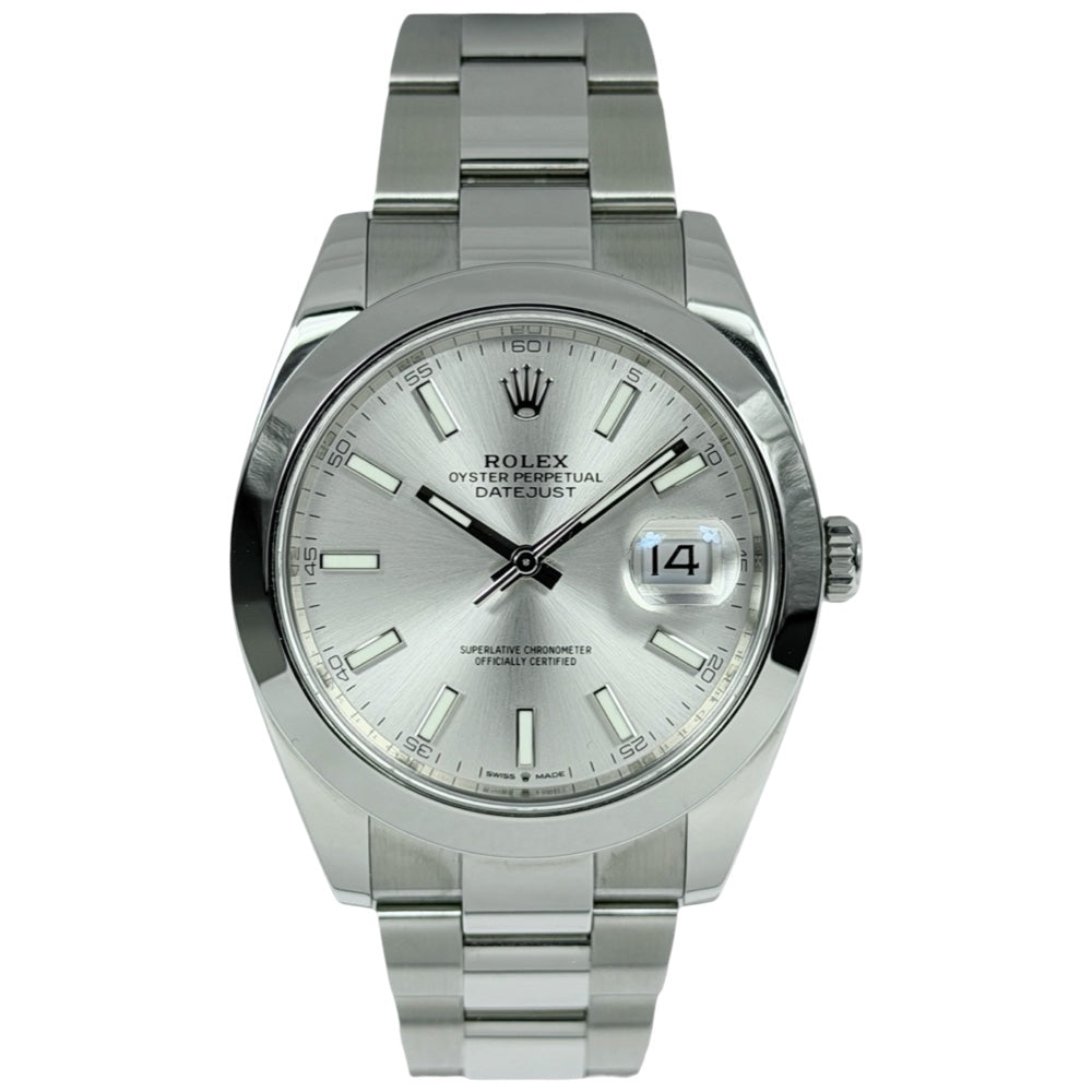 Rolex Datejust 41 - 126300 auf Stargold.ch erhälltich.