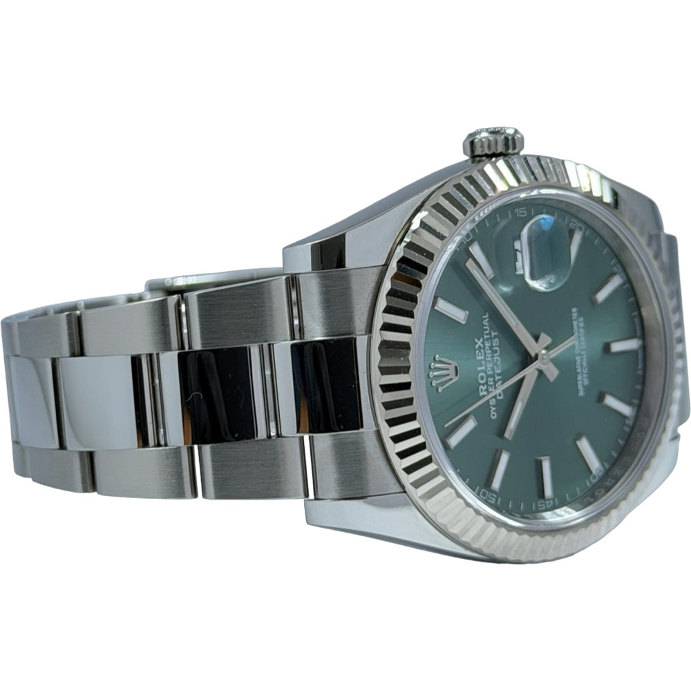 Rolex Datejust 41 Mintgrün - 126334