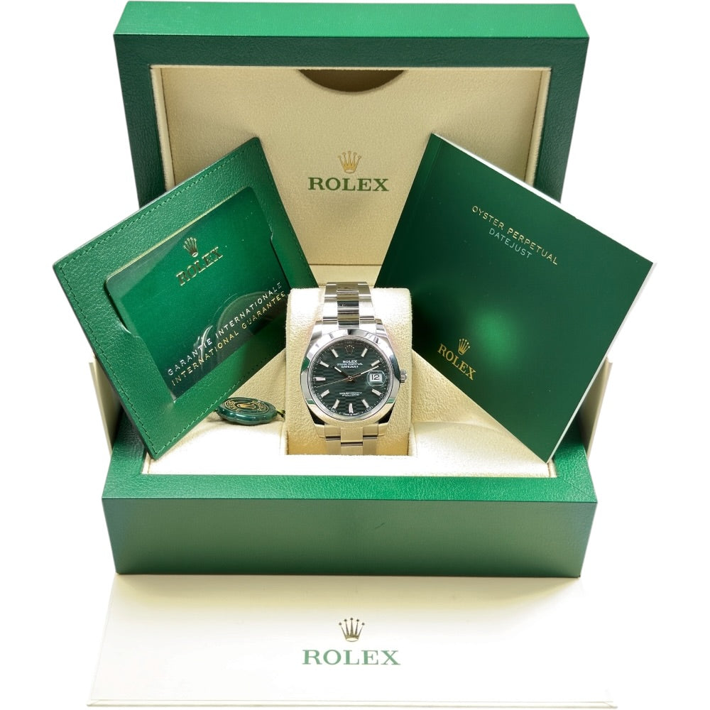 Rolex Datejust 41 Motiv green - 126300