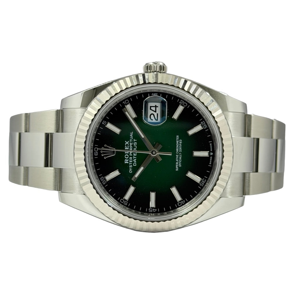 Rolex Datejust 41 Ombré Green - 126334