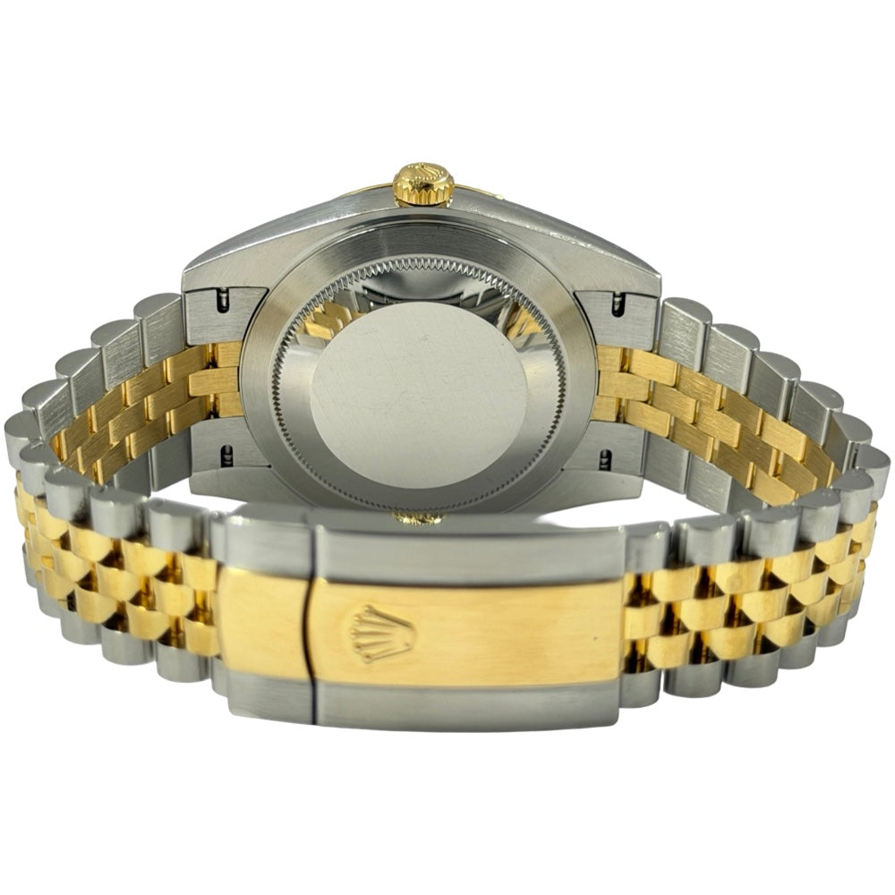 Rolex Datejust 41 Schwarz mit Diamanten - 126333