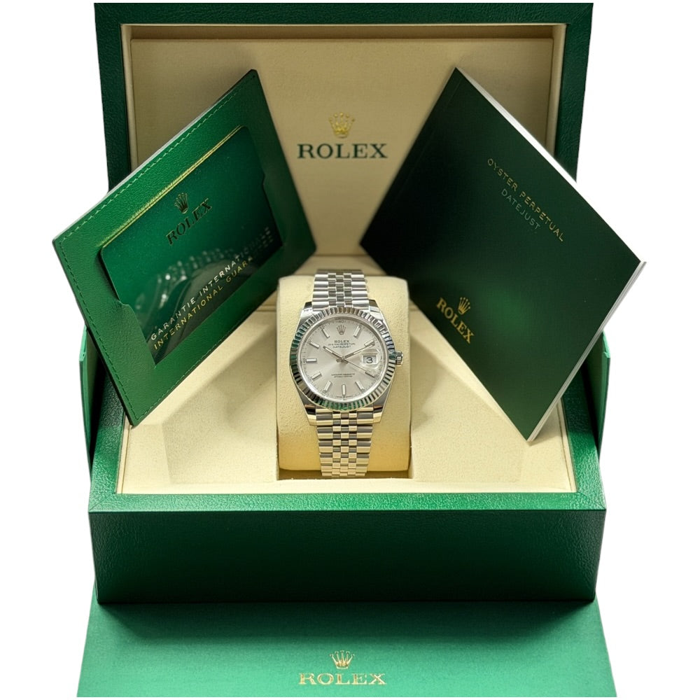 Rolex Datejust 41 Silber - 126334
