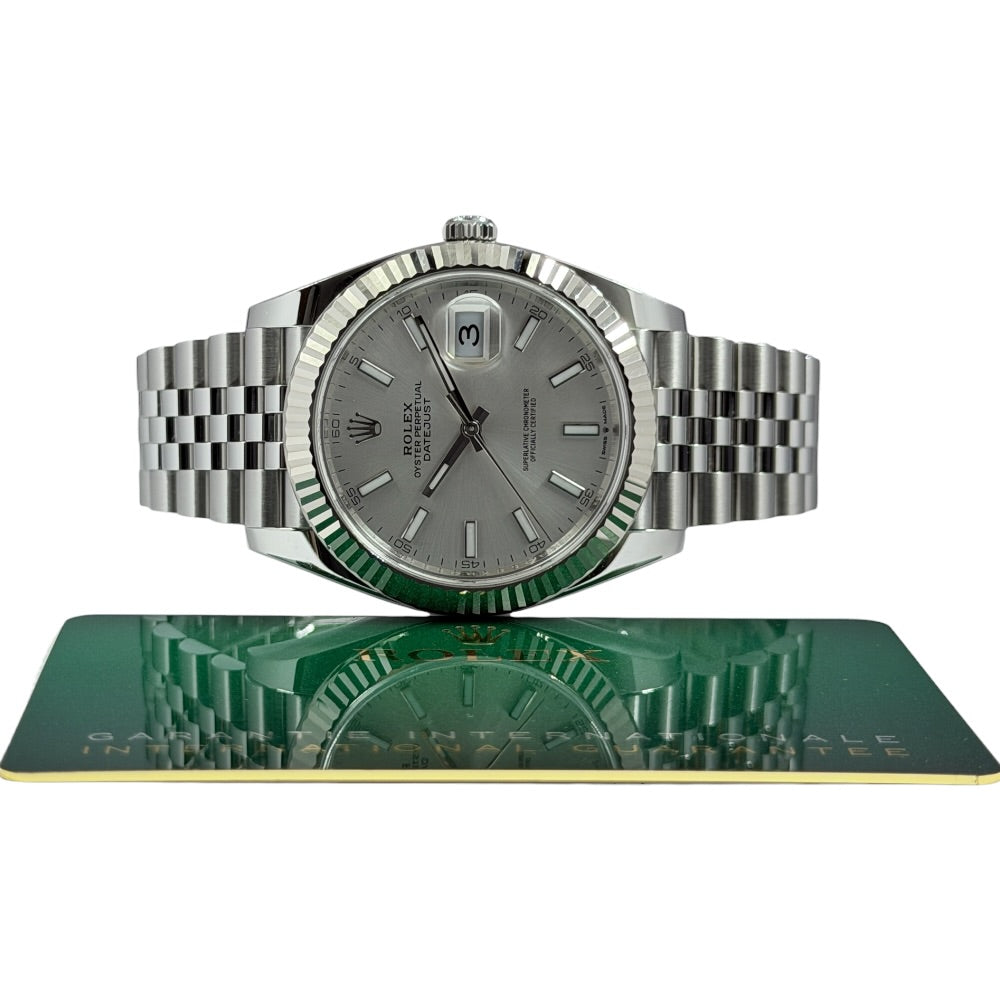 Rolex Datejust 41 Silber - 126334