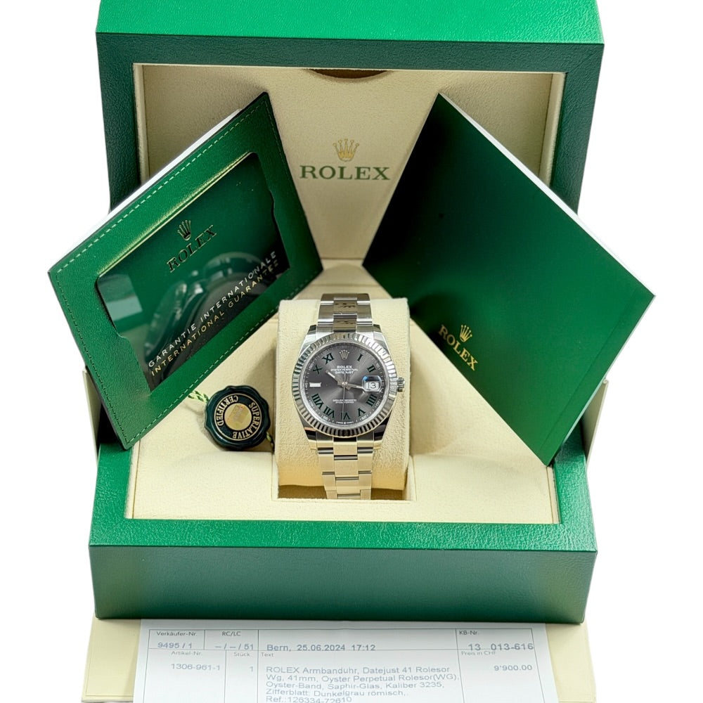 Rolex Datejust 41 "Wimbledon" - 126334