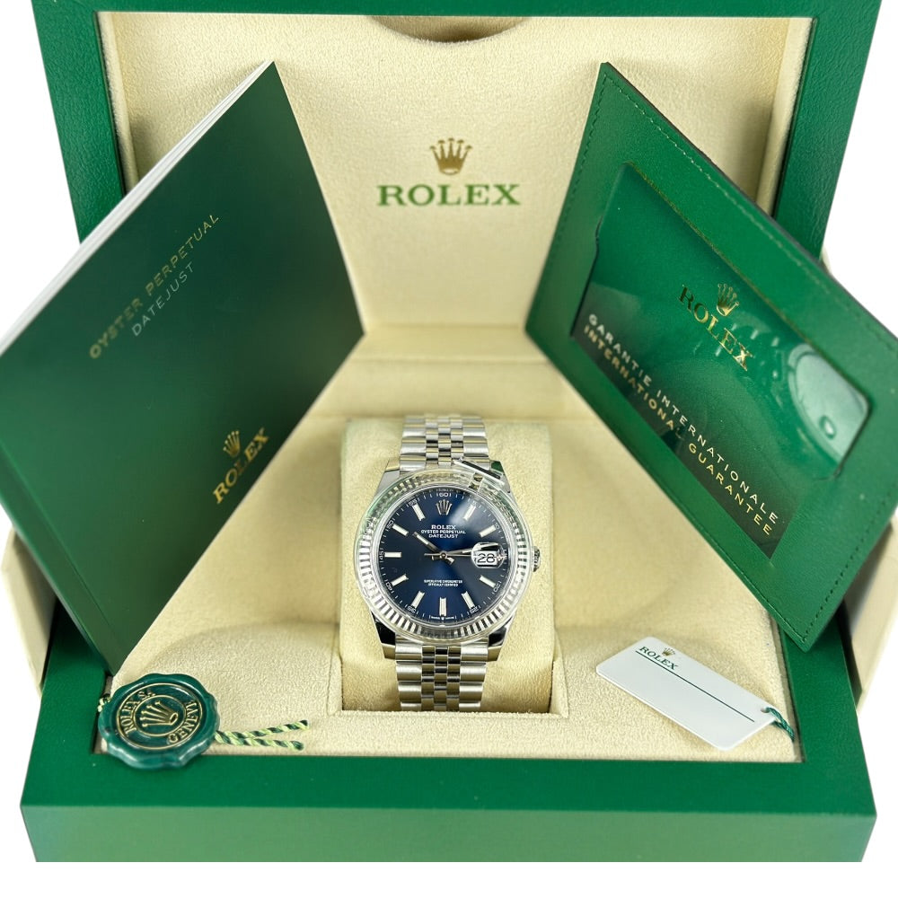 Rolex Datejust 41 blau - 126334