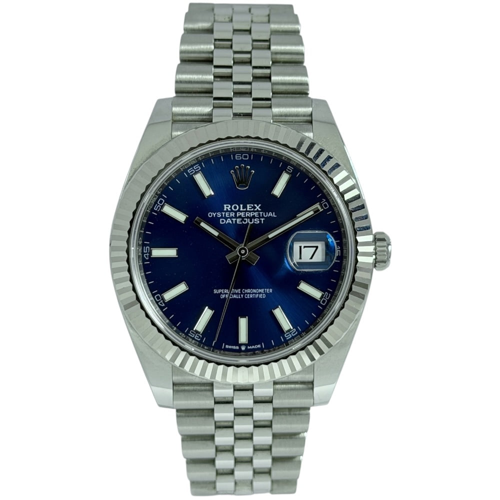 Rolex Datejust 41 blau - 126334 auf Stargold.ch erhältlich.