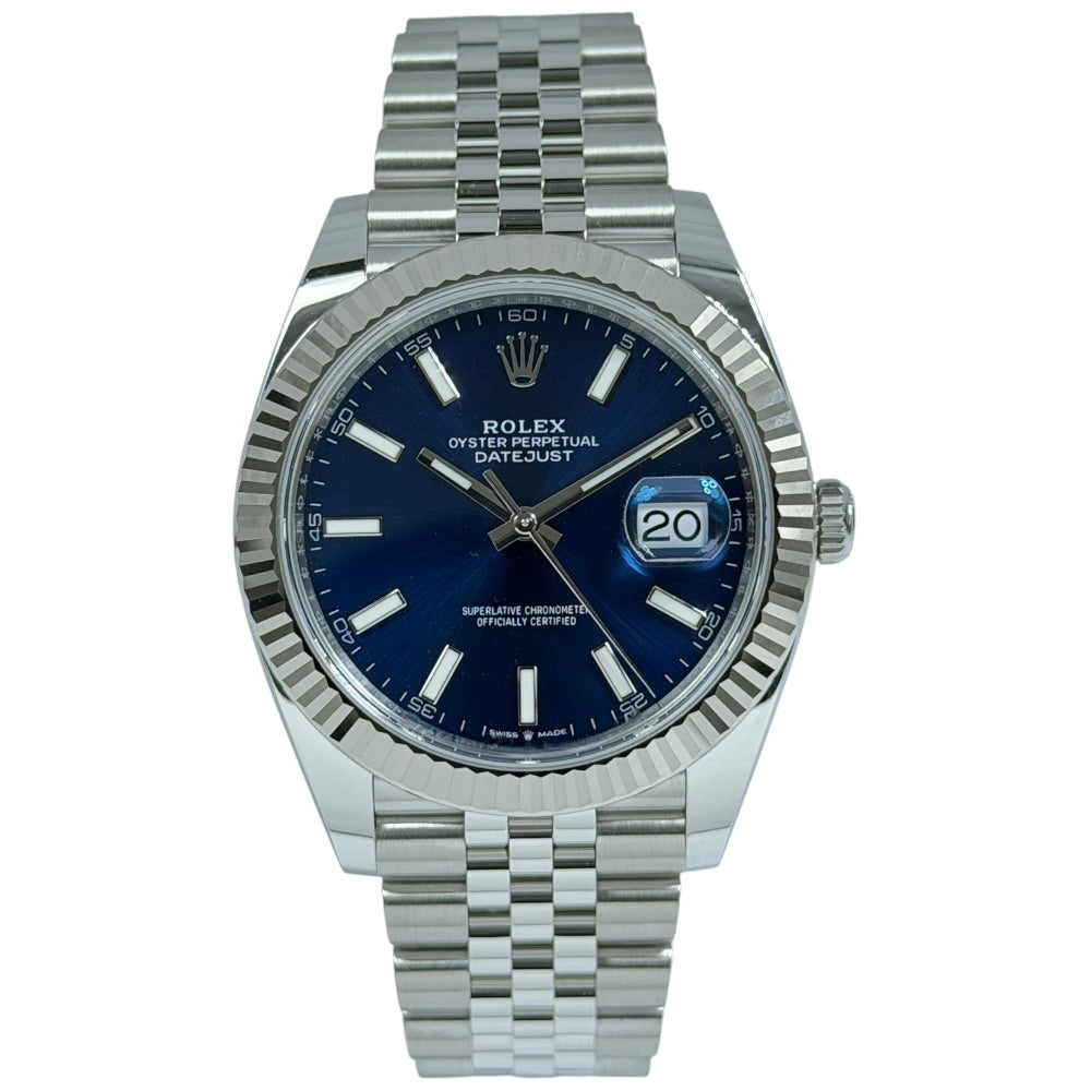 Rolex Datejust 41 blau - 126334
auf Stargold.ch erhältlich.