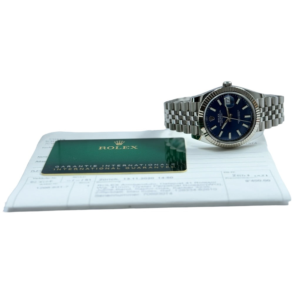 Rolex Datejust 41 blau - 126334