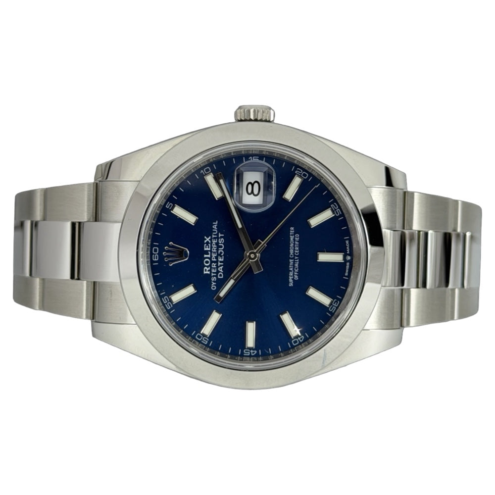 Rolex Datejust 41 blue - 126300