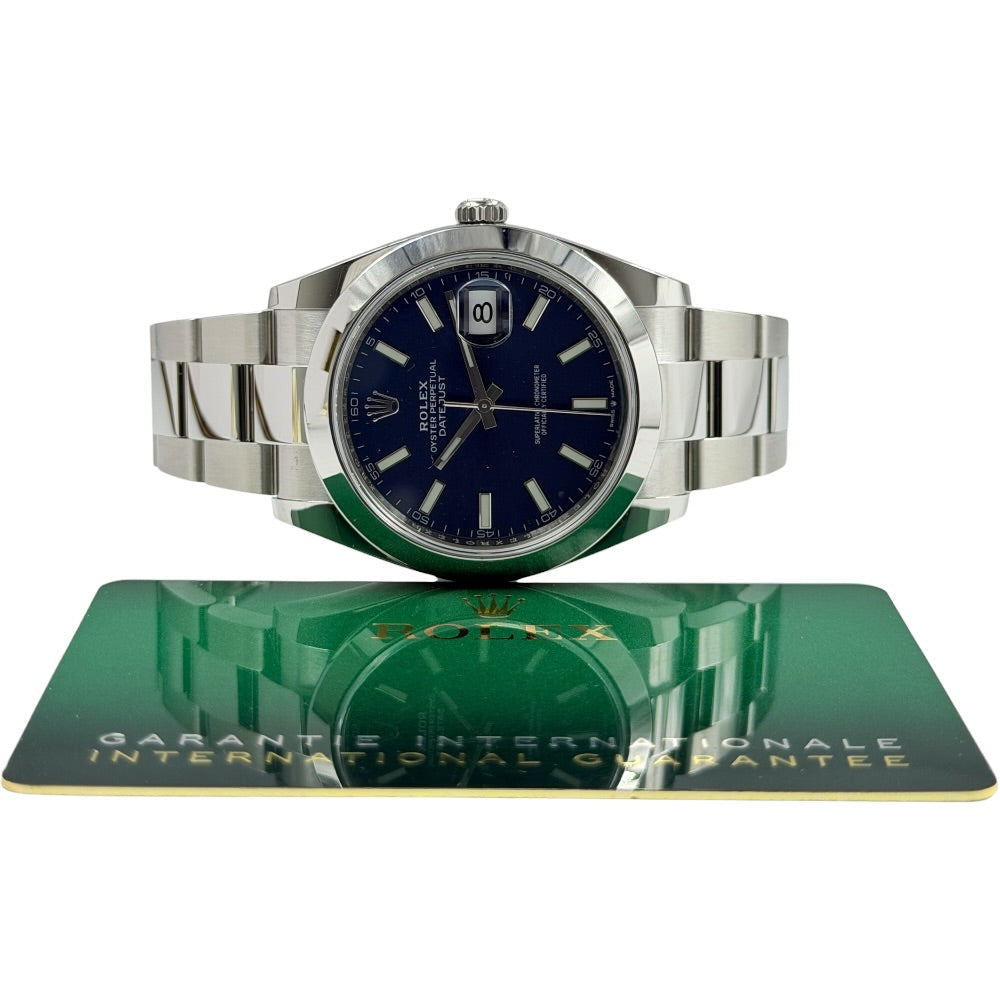 Rolex Datejust 41 blue - 126300