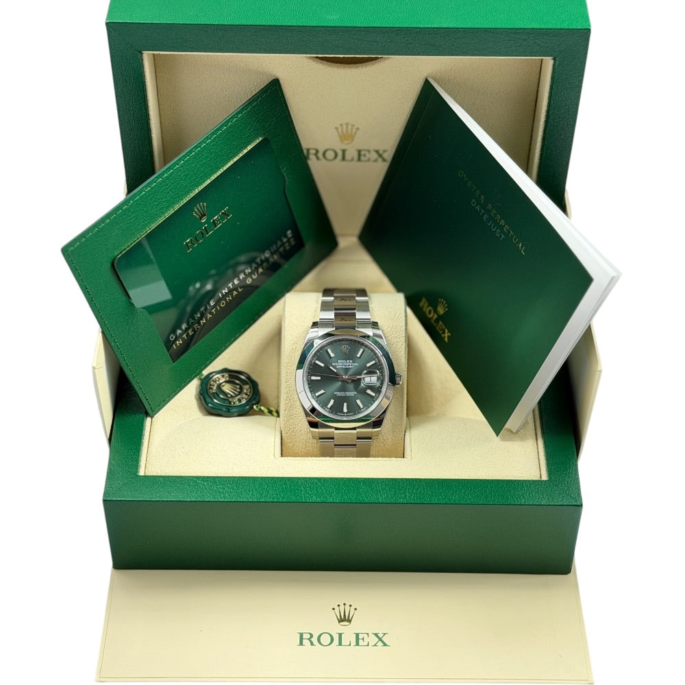 Rolex Datejust 41 green - 126300