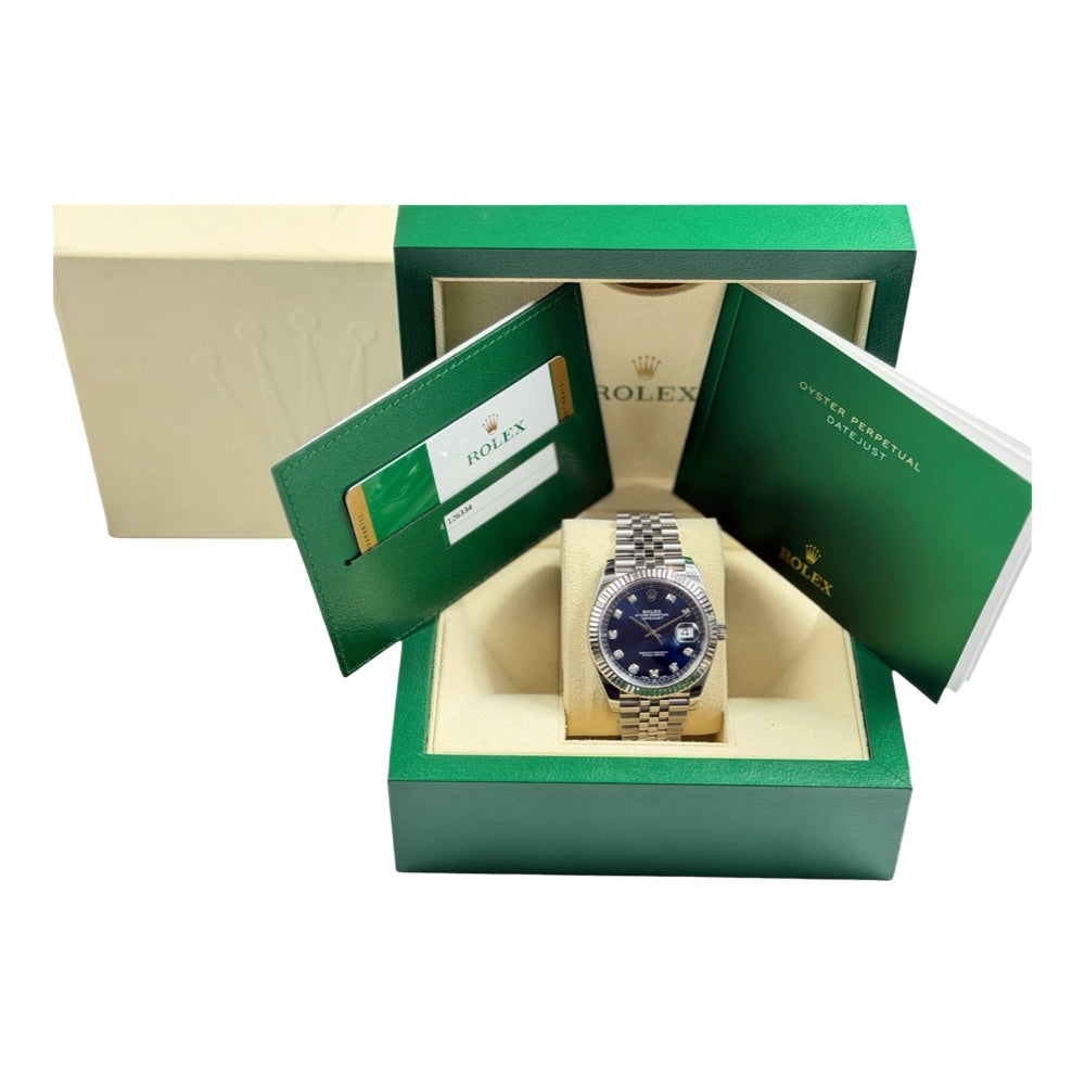 Rolex Datejust 41 mit Diamanten - 126334