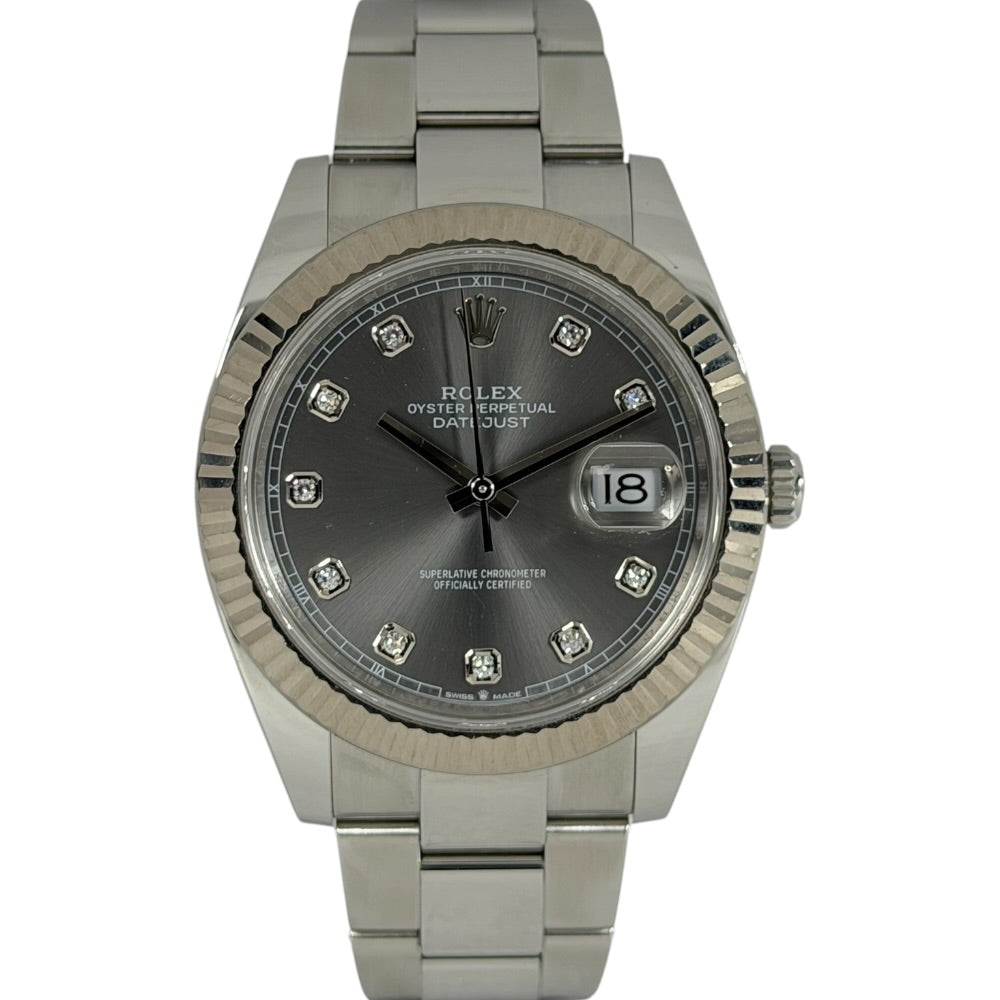 Rolex Datejust 41 mit Diamanten - 126334 auf Stargold.ch erhältlich.
