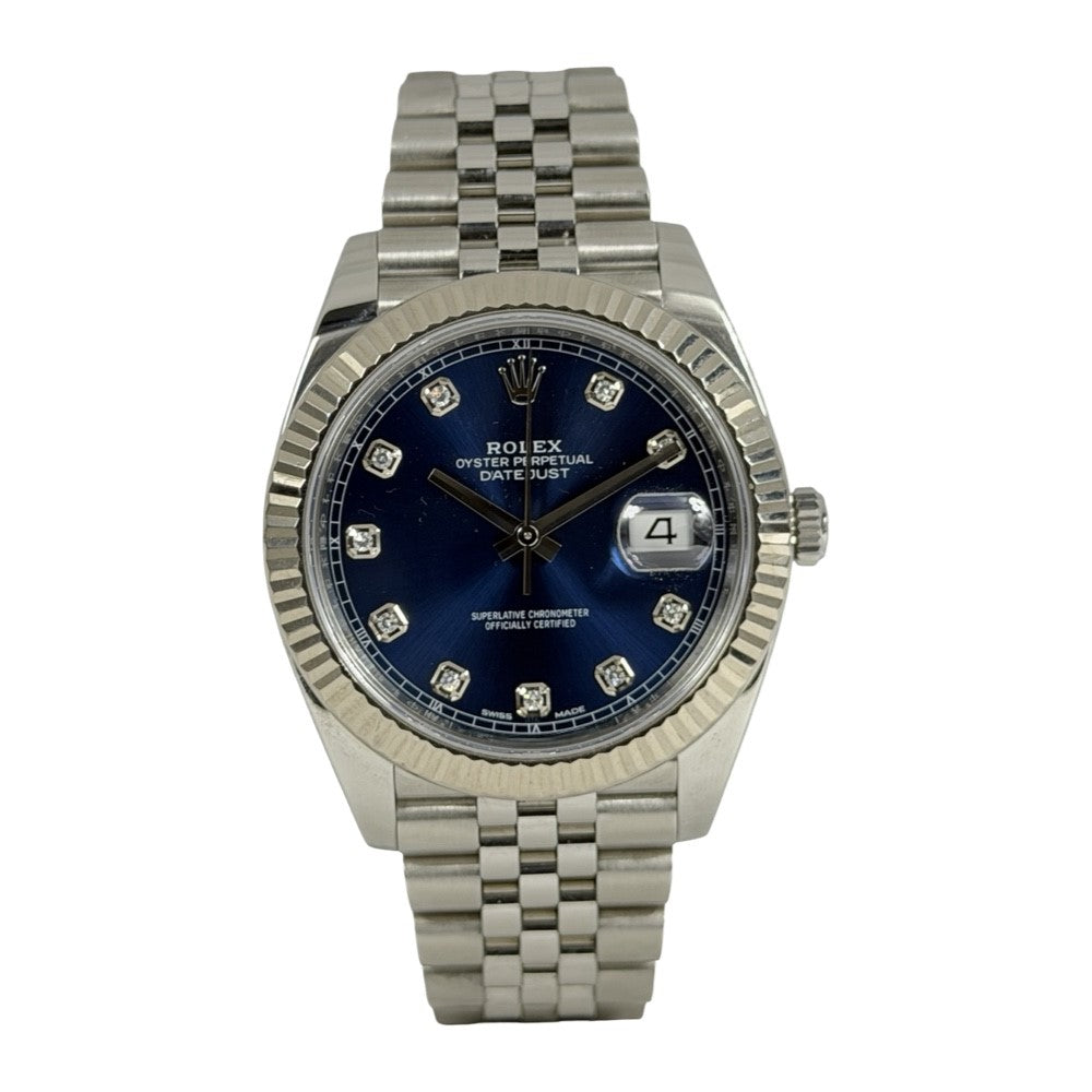 Rolex Datejust 41 mit Diamanten - 126334 auf Stargold.ch erhältlich.