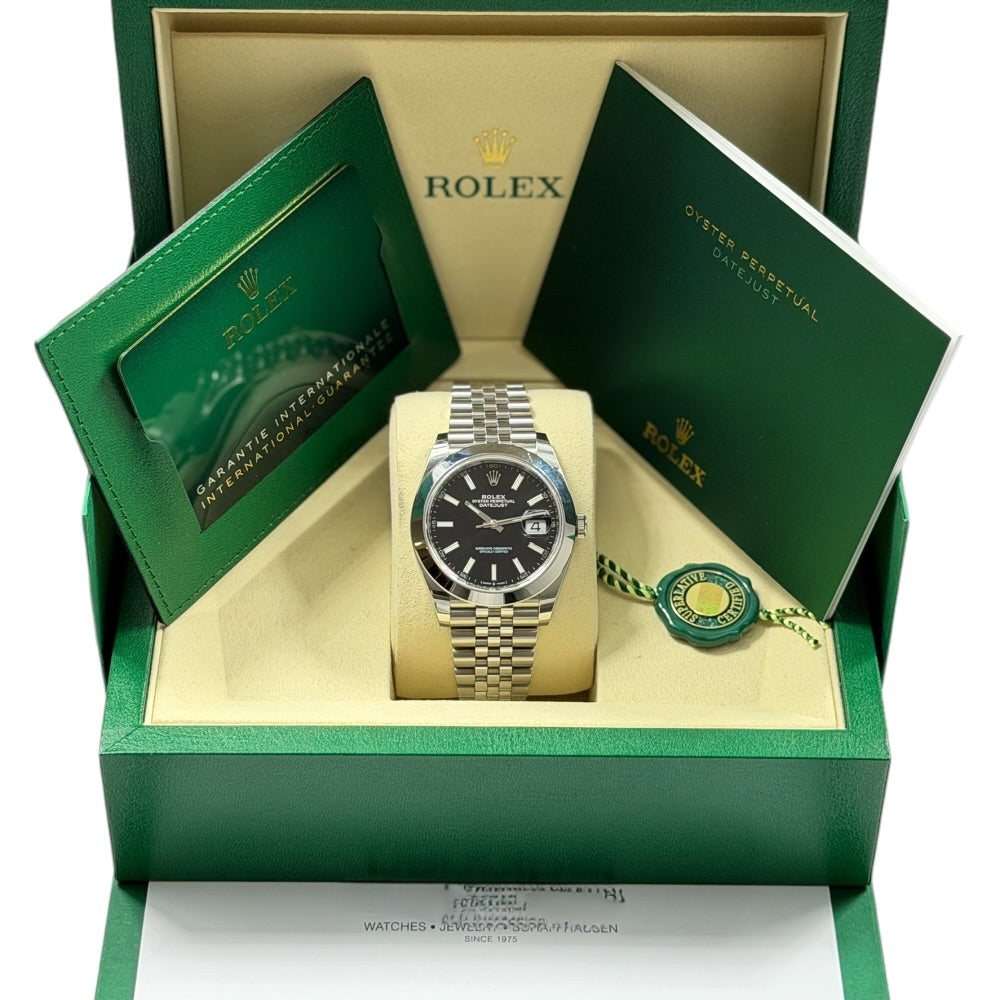 Rolex Datejust 41 Schwarz - 126300