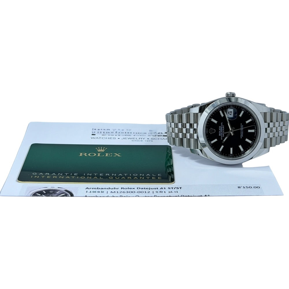 Rolex Datejust 41 Schwarz - 126300