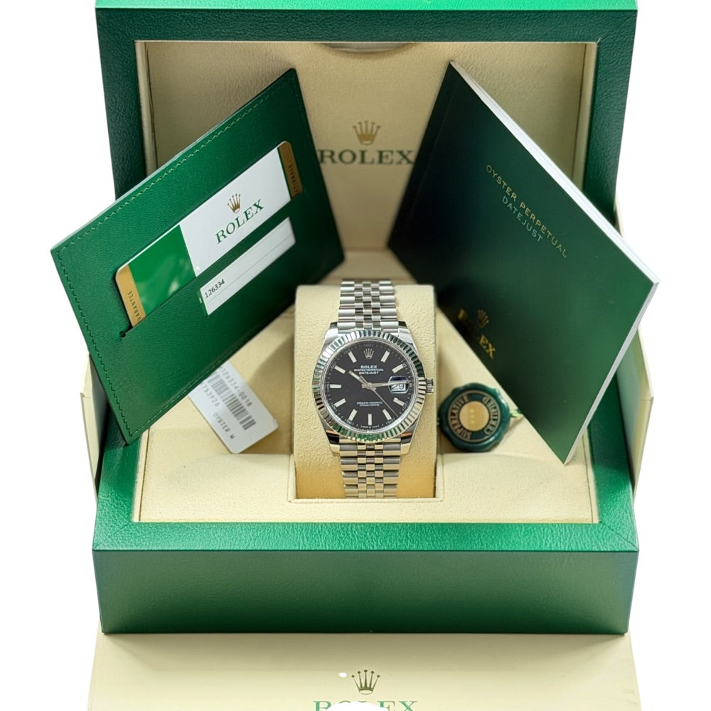 Rolex Datejust 41 schwarz - 126334