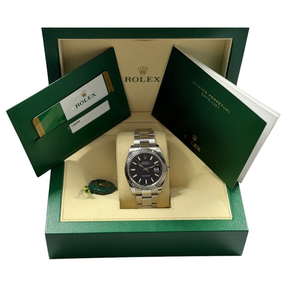 Rolex Datejust 41 Schwarz - 126334