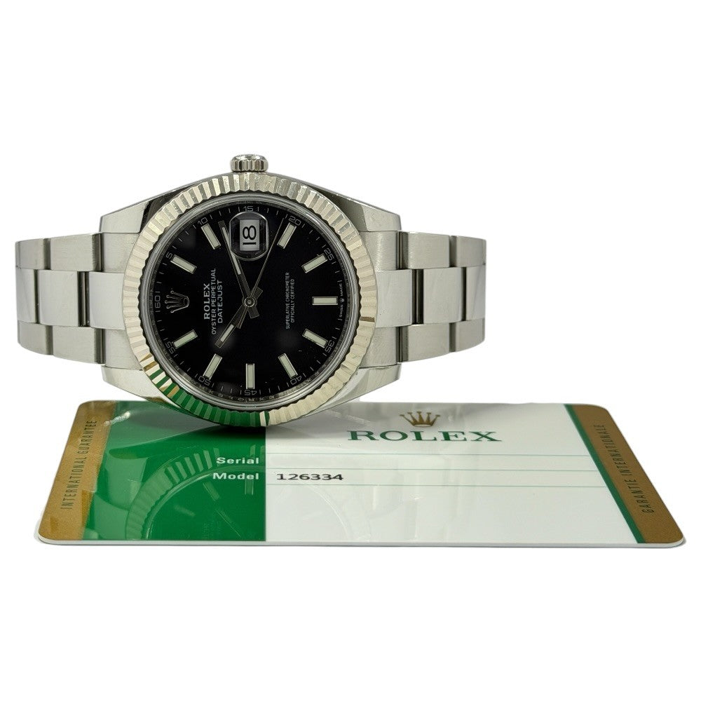 Rolex Datejust 41 Schwarz - 126334