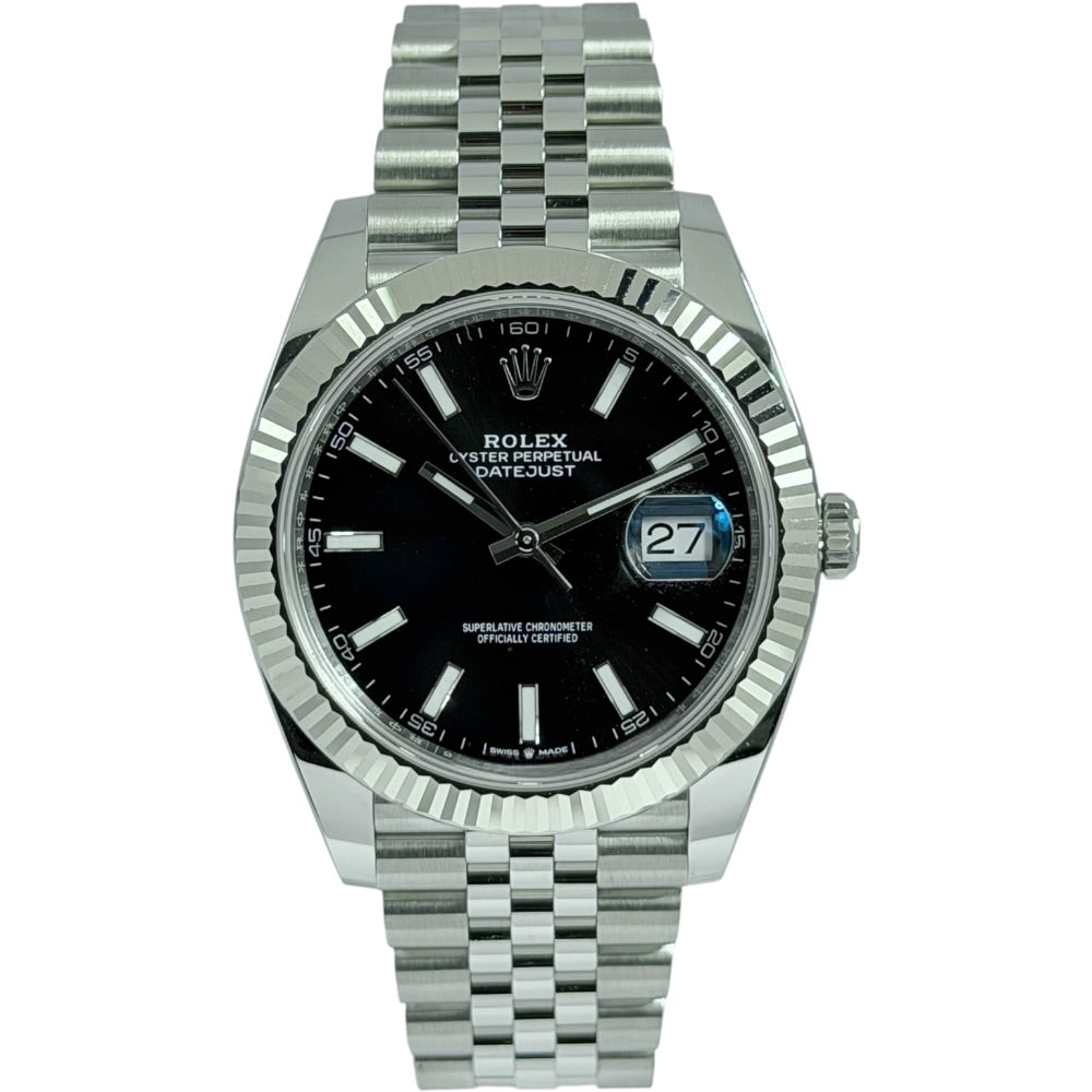 Rolex Datejust 41 schwarz Jg. 2025 - 126334 auf Stargold.ch erhältlich.