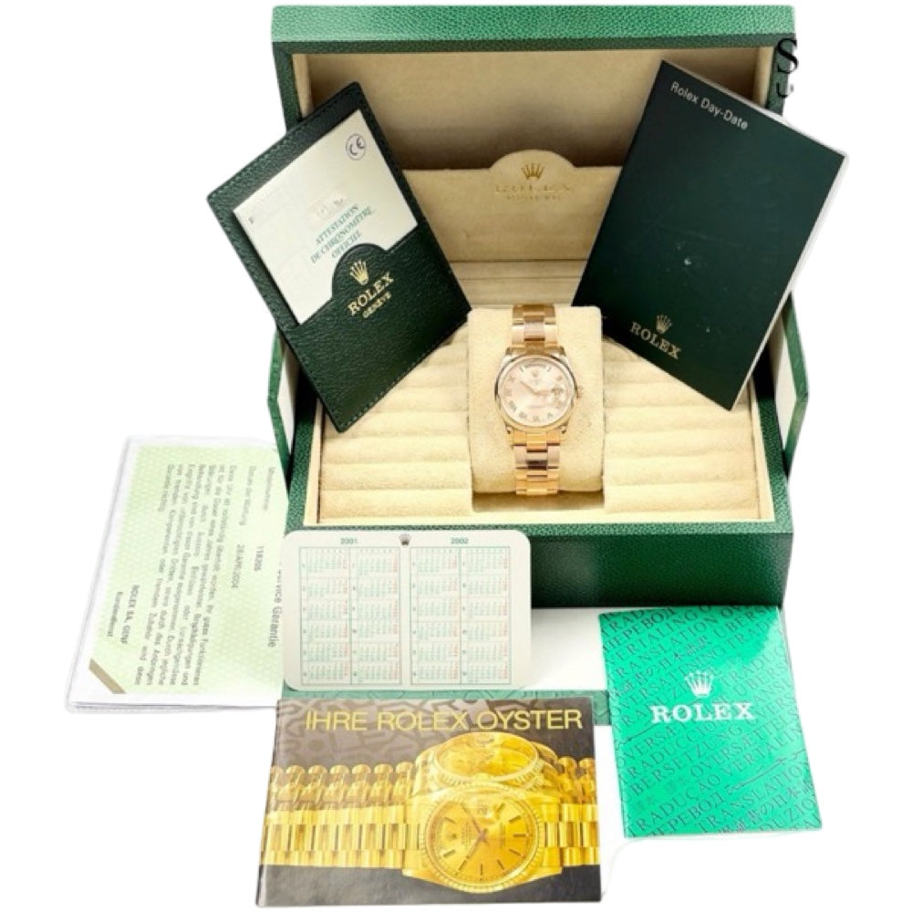 Rolex Day-Date 36 Roségold - 118205