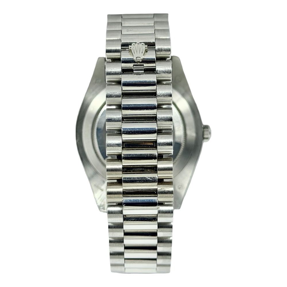 Rolex Day-Date II Platin Ice Blue Diamond - 218206
