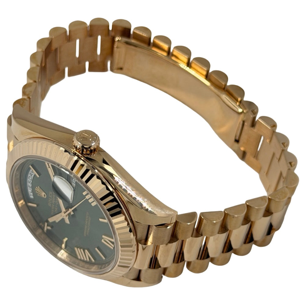 Rolex Day-Date Olive Dial - 228235