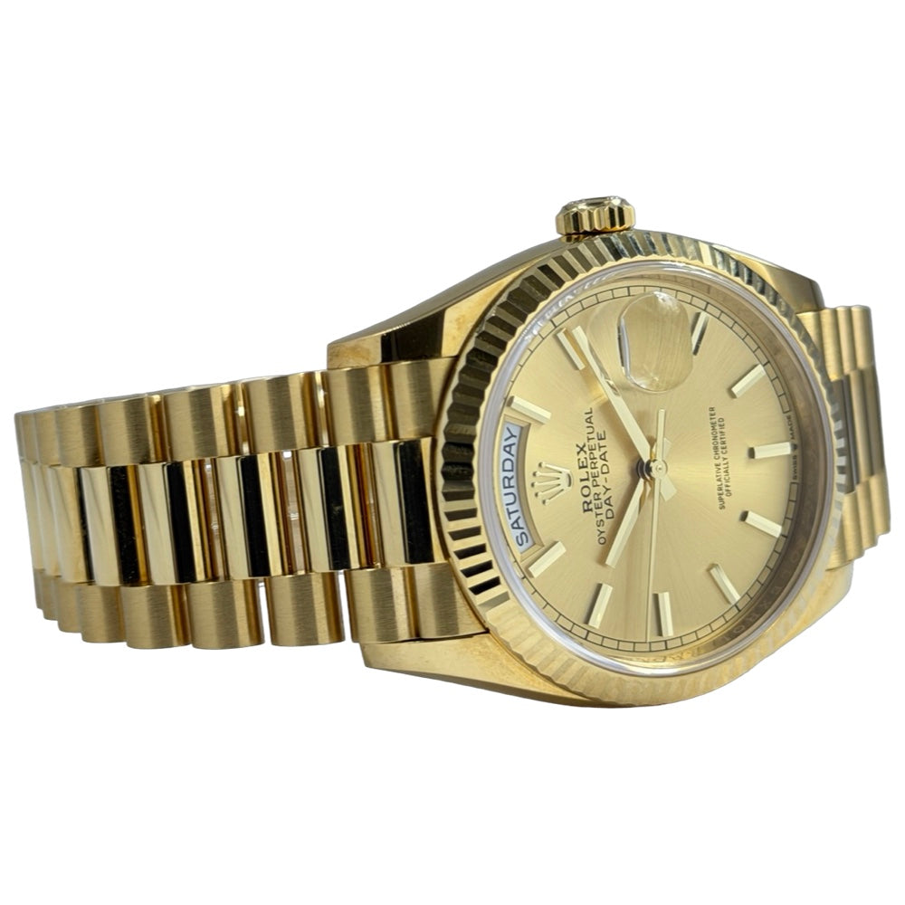 Rolex Day-Date President Champagner 36 - 128238