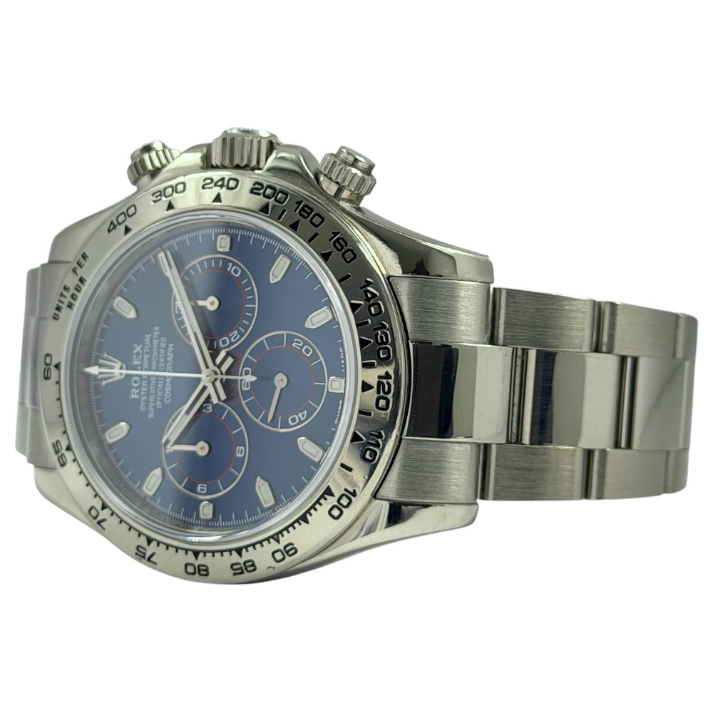 Rolex Daytona Weissgold blau - 116509